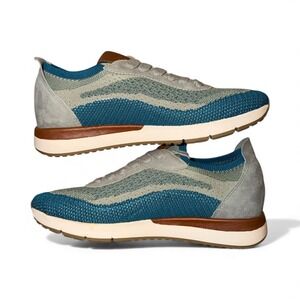Gentle Souls Kenneth Cole Juno Knit Sneakers Blue‎ Multi Knit Women, Size 6, NIB